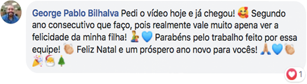 Comentário do vídeo Elfi 1