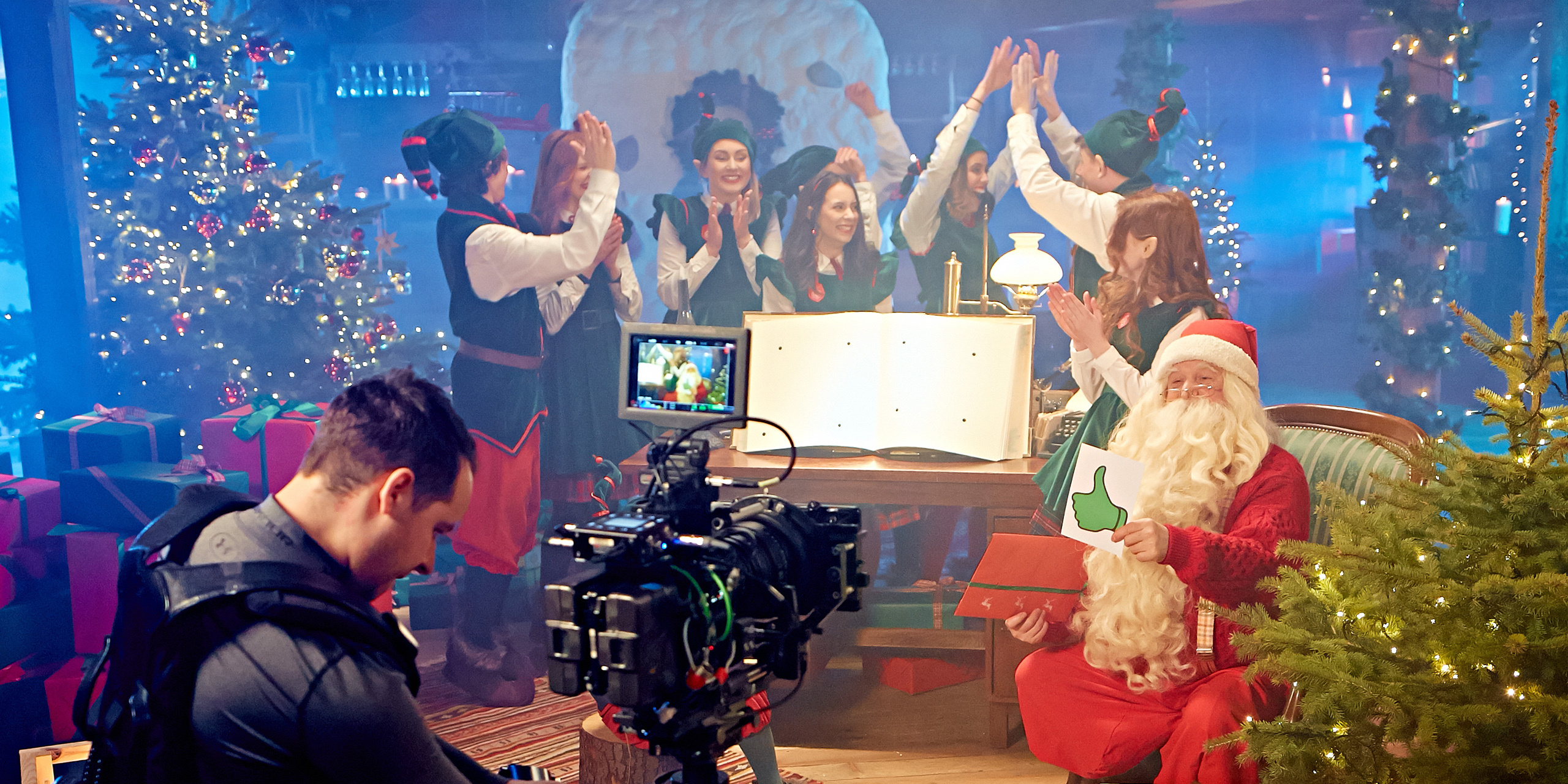 Novo vídeo de 2020 do Papai Noel por Elfi