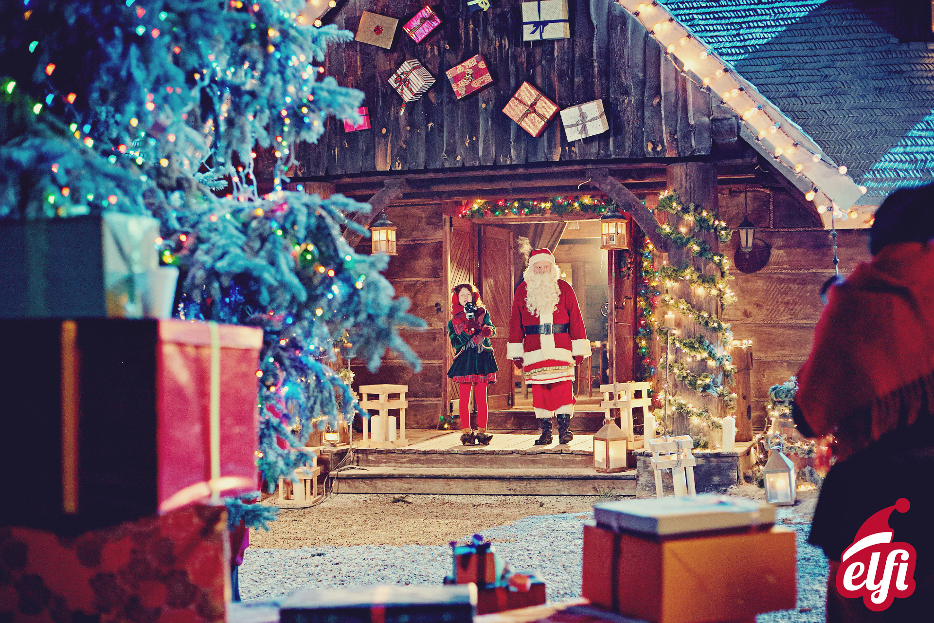 Não há nada como presentes do Papai Noel